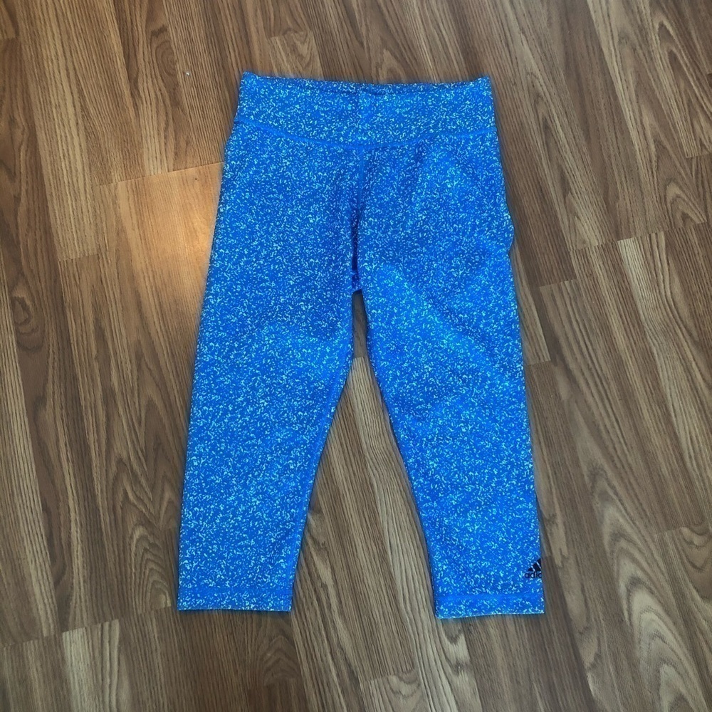 Athletic Adidas Blue Leggings